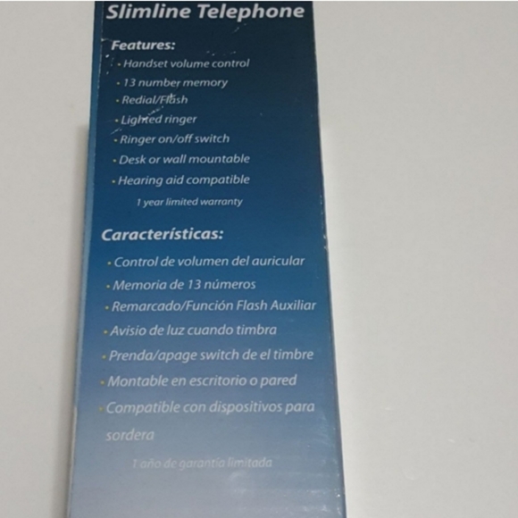 Emerson Slimline Telephone Big Button Keypad - Picture 3 of 4